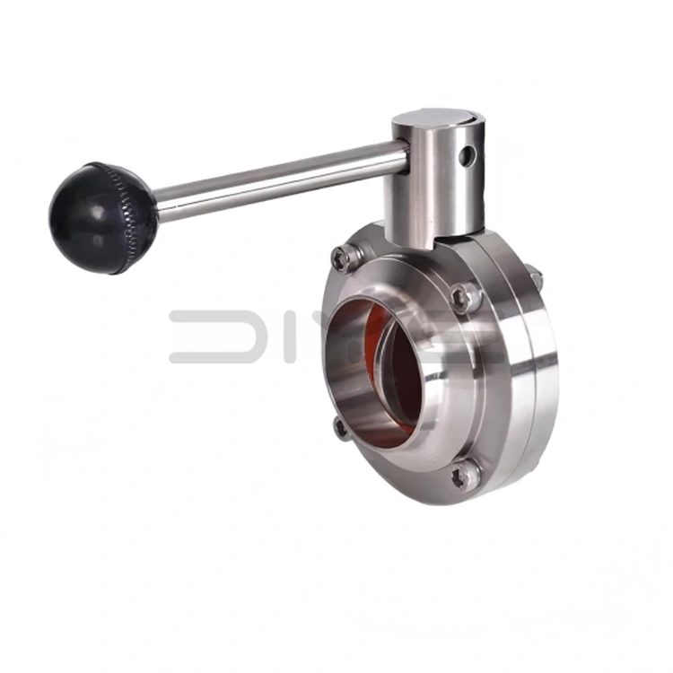 Vanne papillon sanitaire SMS légère